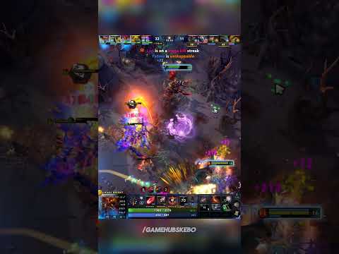 Yatoro’s Chaos Knight DOUBLE KILL — no mercy 😈⚔️ #dota2 #dota2highlights #dota2indonesia