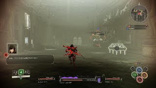 SCARLET NEXUS_ミッシン・パウンドを追い打ち念力で倒す