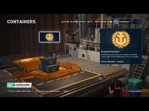 World of Warships: Legends super santa 2022 crate opening