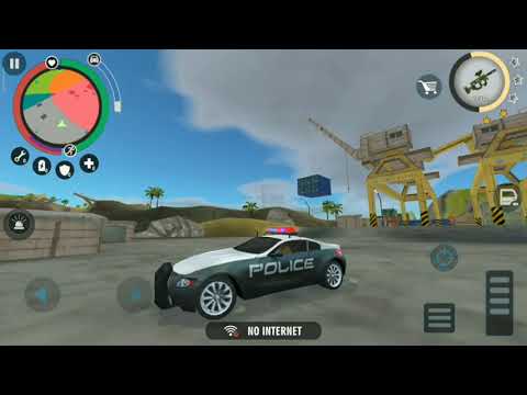 Real Gangster crime (a police car fly in sky) Gameplay #gameplayInjector