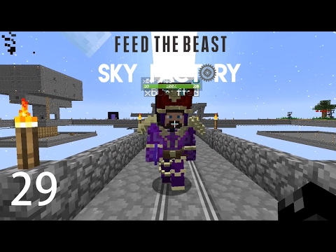 Sky Factory 3 w/ xB - WYVERN VS SUPREMIUM ARMOR [E29] (Minecraft Modded Sky Block)