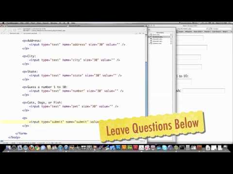Web Design and Programming Pt 2 PHP HTML