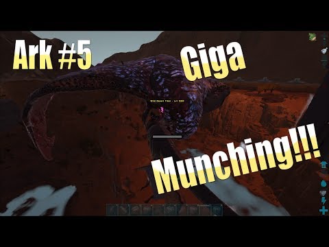 Solo desert titan kill, again!!! #5| Ark Unofficial PVPVE