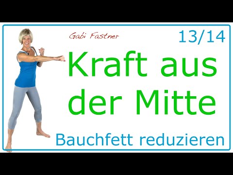 13/14❗️23 min. Kraft aus der Mitte | Core-Workout ohne Geräte im Stehen