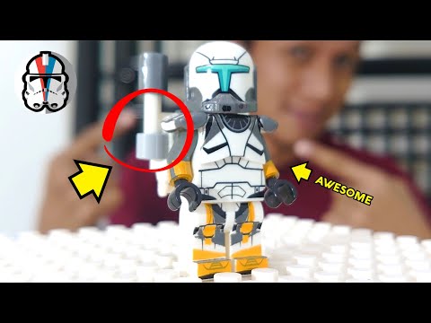 MOC Lego Clone Commando Scorch with detailed Backpack | Custom from Koruit minifigure