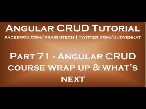 Angular project setup