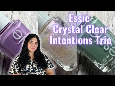 Essie Crystal Clear Intentions Trio Ulta Beauty Exclusive - Janixa - Nail Lacquer Therapy