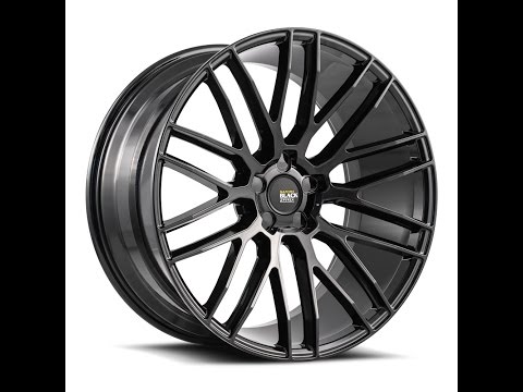 Gloss Black Standard Finish | Black di Forza BM Series | Savini Wheels