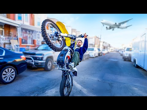 Riding Dirtbikes In Philly With MMMBoogie After 2 Years ! | Braap Vlogs