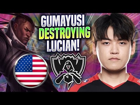GUMAYUSI DESTROYING WITH LUCIAN! - T1 Gumayusi Plays Lucian ADC vs Neeko! | Bootcamp 2022