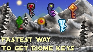 Fastest Way To Get Any Biome Key in Terraria 1.4.4