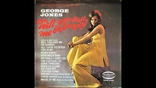 George Jones &quot;Will You Visit Me on Sunday&quot; complete promo vinyl Lp