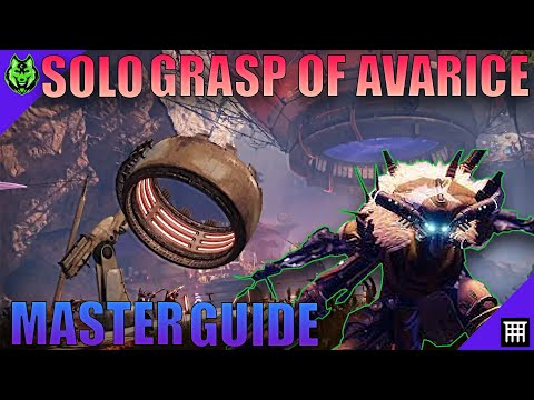 Destiny 2: Solo Master Grasp Of Avarice Guide! (Warlock)