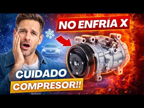 Compresor de aire acondicionado del coche: síntomas de avería, diagnóstico y coste real