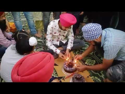 Harmeet Singh's Birthday Celebration with Birthday Cake