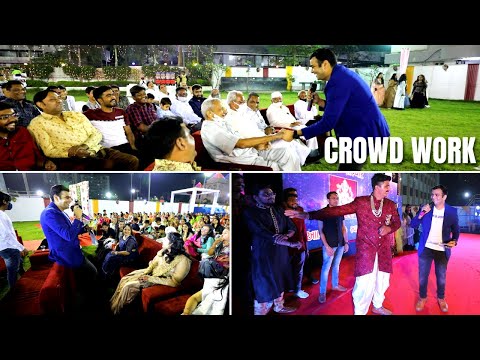 Yash Lodha Crowd Work | Sangeet | Yash Lodha