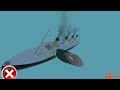 Reupload 8 Ship Mooring 3D Titanic Crashes Part 11