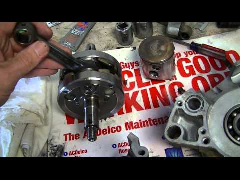 KX125 hotrods crank failure. 10 minutes run time