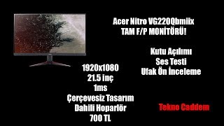 Acer Nitro VG220Qbmiix (UM.WV0EE.006) - відео 3