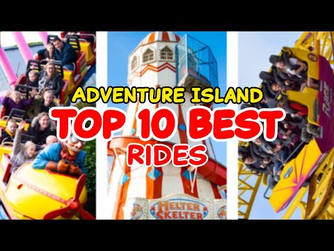 Top 10 rides at Adventure Island - Southend-on-Sea, England | 2022