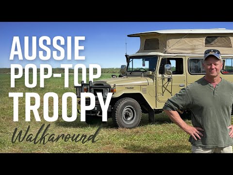 Aussie Pop-Top Troopy for Overlanding - Walkaround