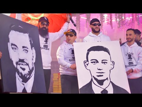 بمناسبة عيد الإستقلال المجيد تقدم لكم مجموعة CRAZY BARBRES شو عالمي في فن الحلاقة