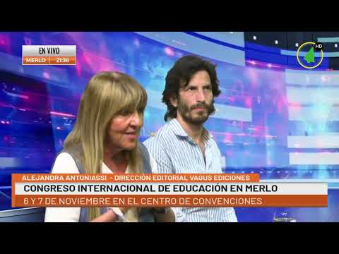 Presentaron el Congreso Internacional de Educación en Merlo: 6 y 7 de noviembre