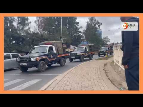 Heavy police presence in Nairobi CBD ahead of planned Saba Saba protests