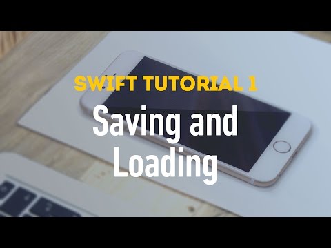 Live Swift Tutorial 1 - Contact App - Objects, NSCoding, and Saving Data with NSKeyedArchiver