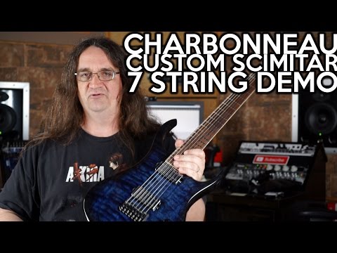 Metal Machine: Charbonneau Scimitar 7 String | SpectreSoundStudios REVIEW