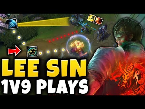 SHOWING HOW TO 1V9 CARRY LOW ELO WITH SICK LEE SIN MECHANICS - League of Legends