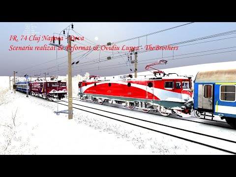Train Simulator x64 2025 02 01 14 18 06 all IR 74 - IR 74 Cluj Napoca - Deva