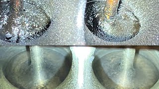 Walnut blasting a 2011 Porsche Cayenne 3.6L(92A) - using the Autool HTS-558 all in one system