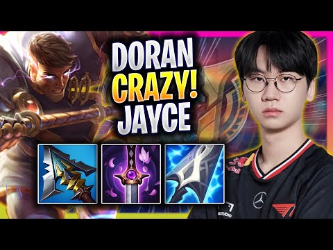 DORAN CRAZY GAME WITH JAYCE! - T1 Doran Plays Jayce TOP vs Gwen! | Season 2025