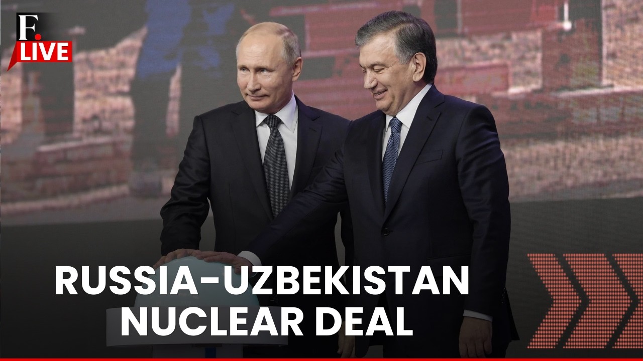 Russian President Putin and Mirziyoyev to Launch Construction of Uzbekistan's Nuclear Plant | LIVE