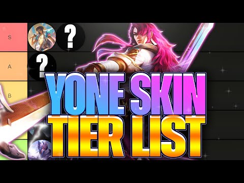 **NEW** Yone Skin Tier List! Including INKSHADOW Yone!