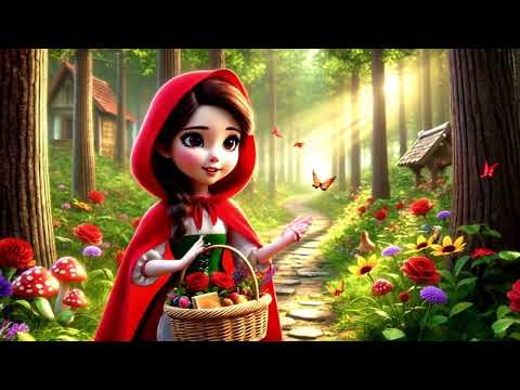 Kinderliedjes - Roodkapje in het Bos | Zing Mee met het Spannende Verhaal
