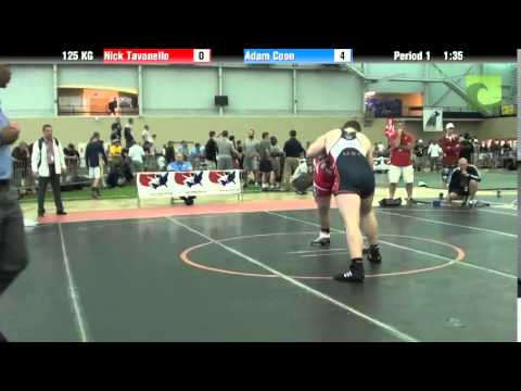 125 KG Nick Tavanello vs Adam Coon
