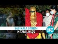 Watch: Sasikala's grand return to Tamil Nadu, garlands MGR statue ahead of polls