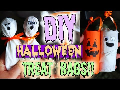 DIY Halloween Treat Bags | 31 Days of Halloween Video