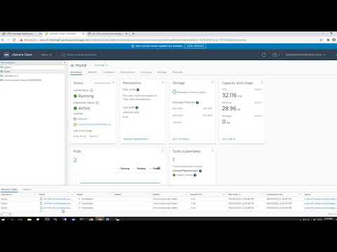 Using VMware CNS with PVCs and vVols
