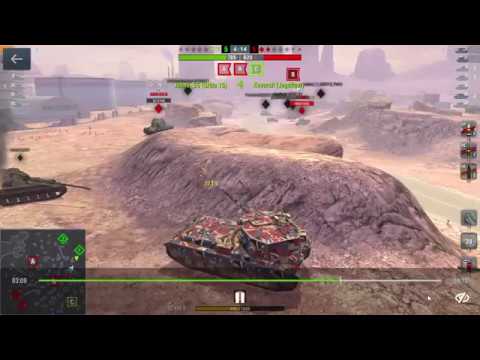 WoT Blitz FV215B 183 8300 DAMAGE