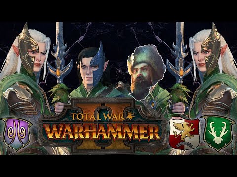 Double Cast | Rampage in Woodstock | Wood Elves vs The Empire & Wood Elves | Total War: Warhammer 2
