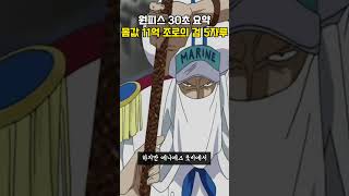조로가 사용한 명검 5자루 [원피스 30초요약]