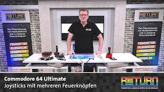 C64 Ultimate: Joysticks with multiple fire buttons