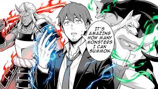 He Became a Summoner in Another World, Where He Calls Forth the Monsters He Defeated - Manga Recap