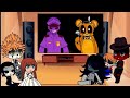 Horror Movies React To Afton Family Memes and Fnaf 1 Memes