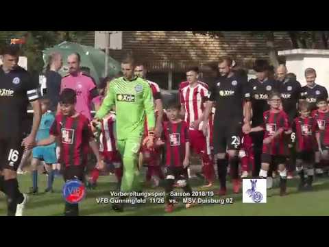 Vorbereitungsspiel VFB Günnigfeld 11 26 Bochum vs  MSV Duisburg 5 7 2018