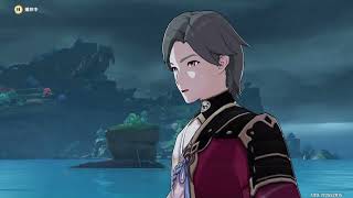 【原神劇情】魔神任務——千手百眼，天下人間  第二章  第三幕 渴求神明注視之人  前往古代遺跡調查/回到本部，與珊瑚宮心海對話/尋找哲平