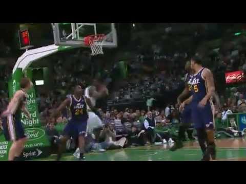 Rondo's dish to Bass